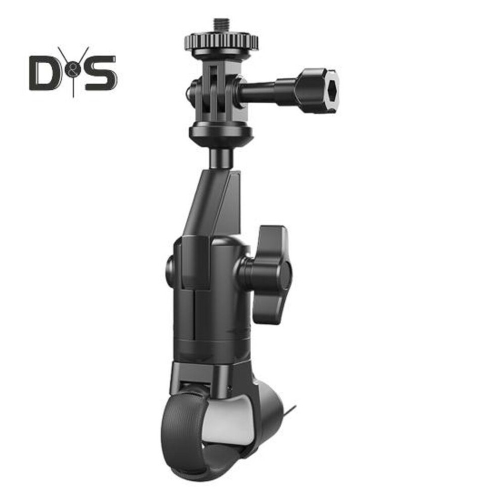 Bike Handlebar Action Camera Mount For Insta 360 X2 X3 X4 360 Degrees Rotatable Motorbike Bike Handle Grip Sports Camera Bracket