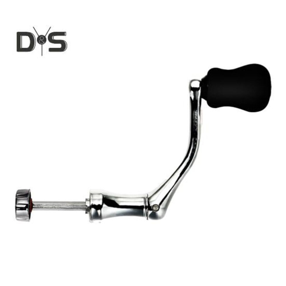 (as the picture, M) Fishing Reel Rocker Arm Heavy Duty Metal Universal Spinning Baitcasting Reel Power Handle Grip Replacement Parts Fishing Accessories