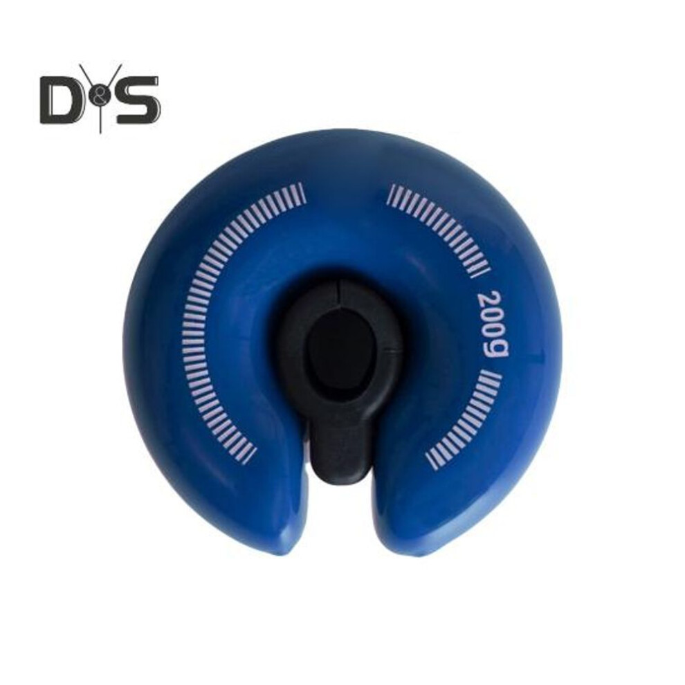 (blue) Golf Swing Weight Ring Trainer For Muscle Memory Practice Strength Control Portable Golf Club Accessory For Distance Flexibility Boost