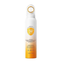 (2pcs) Sunscreen Spray SPF 50, 360 Mist, Broad-Spectrum UVA/UVB Protection, Lightweight & Non-Greasy, Travel Size Sunscreen Spray for Face & Body, Water & Sw
