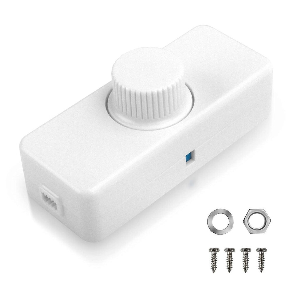 (As Show, One Size) Led Light Dimmer 3W-100W Dimmer Switch And Rotary Dimmer 220-240V With Dimmable Smart Button For Dimmable Led Lamps Etc. 4909775504842