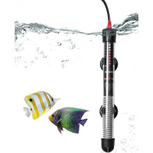 (As show, One size) Adjustable Aquarium Heater 120L 100 W Aquarium Resistance with Thermostat 20-34C for Fish Tanks and Aquarium