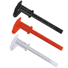(As show, One size) Vernier Caliper 3pcs Digital Caliper Precision Measuring Tool Vernier Caliper (150mm/6inch) Double Scale Plastic Sliding Caliper (150mm)