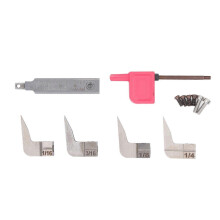 (As show, One size) 4 Pcs Router Plane Blade 1/16 1/8 3/16 1/4 Inch Wide Woodworking Hand Planer Replacement Blade