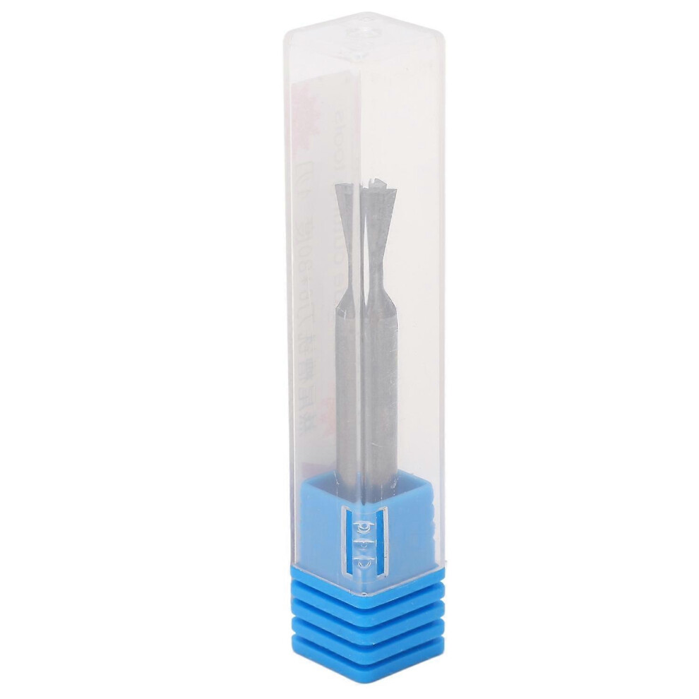 (As Show, One Size) Dovetail Bit Carbide 6Mm Dia Shank 4 Flutes 50Mm Length Universal Dovetail Milling Cutter 80 6909775652503