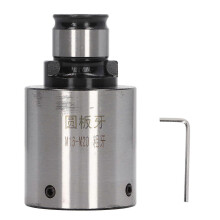 (As show, One size) Round Die Collet Carbon Steel Threading Die Chuck for Male Thread 30mm Outer Diameter GT24 M16 M20 C