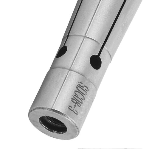 (As show, One size) Collet Chuck Holder PullBack Type 65 Mn High Accuracy SDC083 3mm for Milling Drilling Machine 1