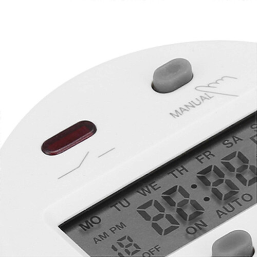(As show, One size) CN101A DC 12V Mini LCD Digital Microcomputer Control Power Timer Switch 1
