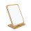 (As show, One size) Folding Wooden Table Mirror with Stand Adjustable Table Mirror with Stand Rectangular Makeup Mirror Cosmetic Mirror Cosmetic Mirror 1