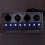 (As show, One size) Rocker Switch Panel 8 Gang 1224V 5 Pin Blue Light Toggle On Off Lights Control Switch Panel 5