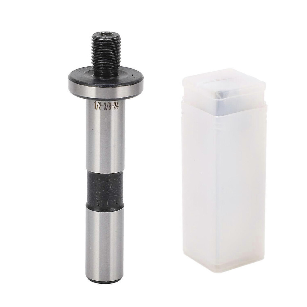 (As Show, One Size) Drill Chuck Arbor Manganese Steel Collet Connecting Rod Adapter For Lathe Machine Tool 1/2 Shank 3/8 6909775631270