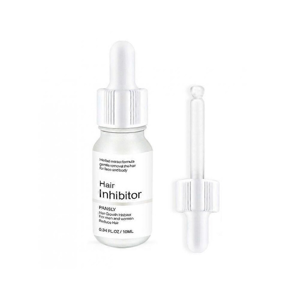 (3PCS) Hair Growth Inhibitor Serum for Face, Moisturizing Permanent Hair Inhibitor Natural Plant Extract Mild Soothing Stop Hair Growth for Face/Arm/L