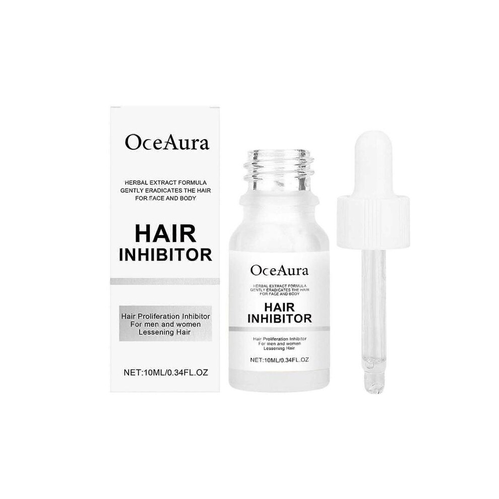 Cream (3Pcs) Hair Inhibitor Serum, Mild Hair Growth Inhibitor Serum, Natural Plant Extract, Mild Soothing & Moisturizing, Face/Arm/Legs/Body Bikini