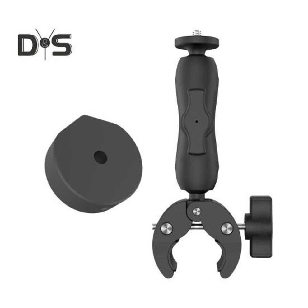 (black) Ethernet Satellite Bracket Fixing Clip Kit High Strength Easy Installation Round Tube Strong Clamp Kit for Starlink Mini