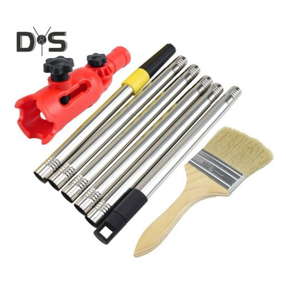 Paint Brush Extender 180-degree Multi-angle Rotation Universal Simple Installation Paint Edger Brush Extender Handheld Painting Tool Set
