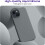 (iPhone 15 case, Space Gray) Designed for iPhone 15 Case, Silicone Shockproof Slim Thin Phone Case for iPhone 15(6.1 inch) 2