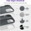 (iPhone 15 case, Space Gray) Designed for iPhone 15 Case, Silicone Shockproof Slim Thin Phone Case for iPhone 15(6.1 inch) 3