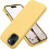 (iPhone 15 case, Yellow) Designed for iPhone 15 Case, Silicone Shockproof Slim Thin Phone Case for iPhone 15(6.1 inch) 1