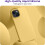 (iPhone 15 case, Yellow) Designed for iPhone 15 Case, Silicone Shockproof Slim Thin Phone Case for iPhone 15(6.1 inch) 2