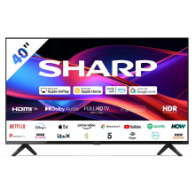 SHARP Frameless Smart Roku TV 40 Inch Full HD LED 3 HDMI Ports HDR10 40GD2225K