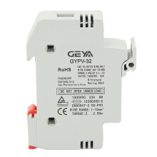 (As show, One size) Midget Fuse Holder 1P 32A Flame Retardant PC Fuse Holder Base for Photovoltaic Power Generation Syst