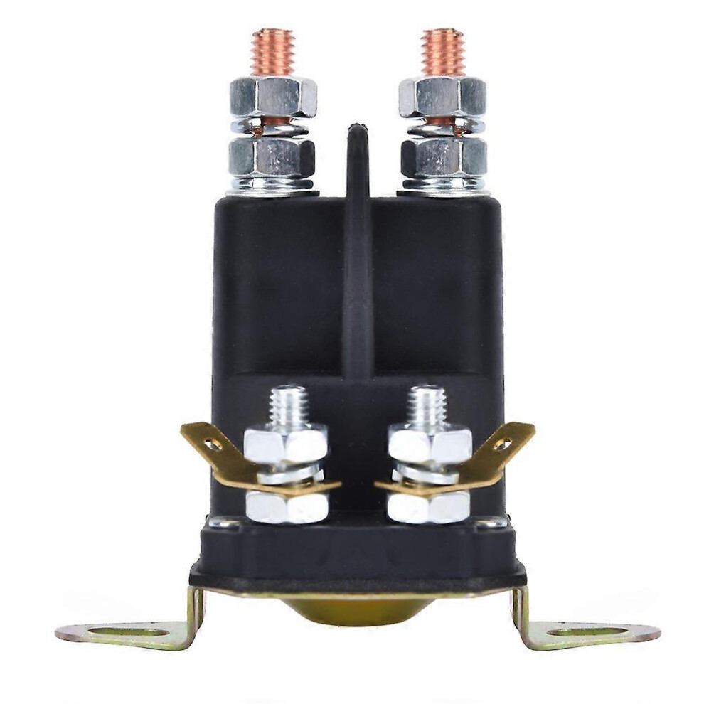 (As Show, One Size) Starter Relay 100A Normally Open Dust Proof Magnetic Switch 12Vdc With 4 Binding Post 6909775624548