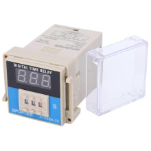 (As show, One size) ATS48A‑20 LED Digital Display Adjustable Cycle Time Relay Delay Control ComponentsAC220V