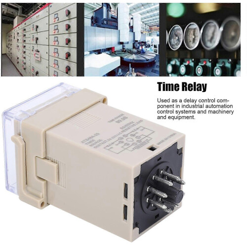 (As show, One size) ATS48A‑20 LED Digital Display Adjustable Cycle Time Relay Delay Control ComponentsAC220V 1