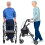 Lightweight Foldable Rollator Walking Frame with Seat & Storage EX VAT 4