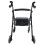 Lightweight Foldable Rollator Walking Frame with Seat & Storage EX VAT 6