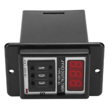 (As show, One size) JYIO Time Relay Digital Display High Accuracy Cycle Delay Controller 50/60Hz AC 220V