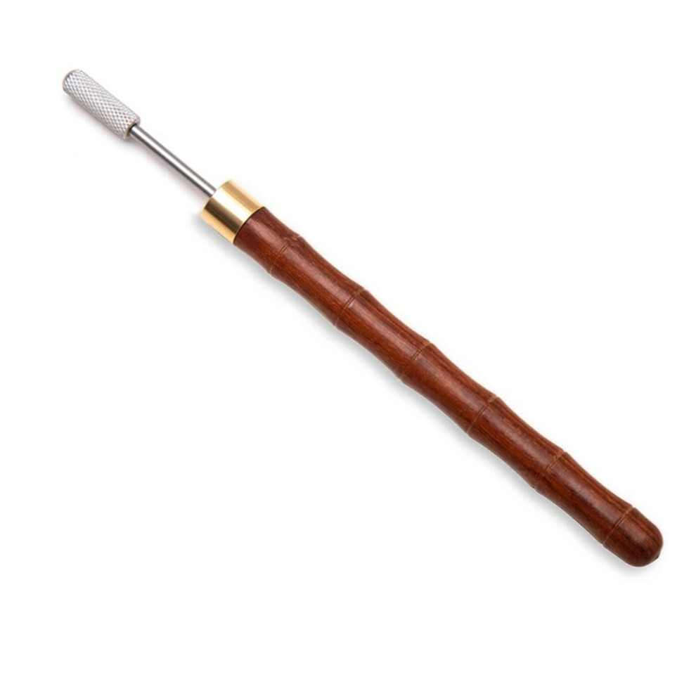 (red) Craft Leather Edge Paint Roller Reusable Applicator DIY Edge Oil Finish Tool