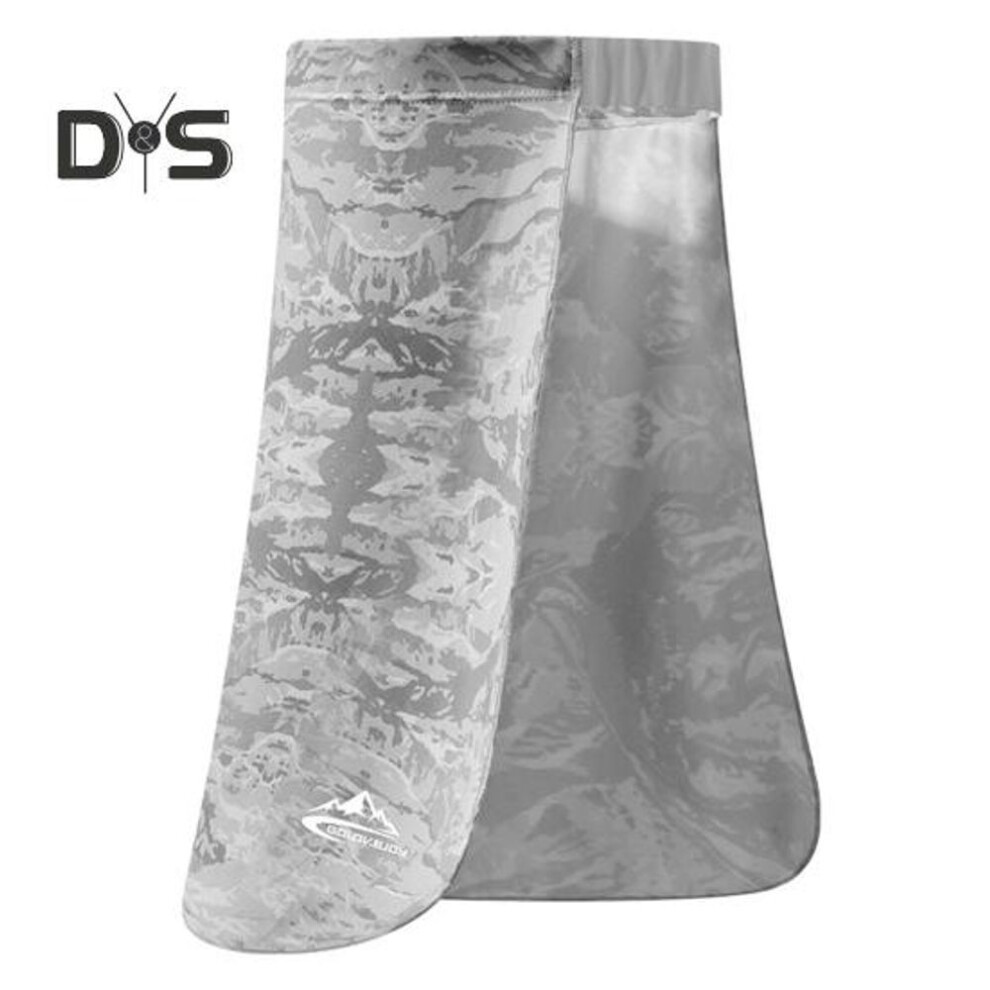 (dark gray) Summer Cycling Neck Gaiter Sun Uv Protection Breathable Stretch Men Women Outdoor Sports Fishing Cooling Neck Drape Shield Protector