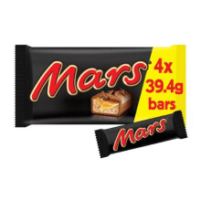 Mars Chocolate Bars 4 x 39.4g
