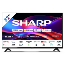 SHARP Frameless Smart Roku TV 32 Inch HD Ready LED 3 HDMI Ports HDR10 32GD2225K