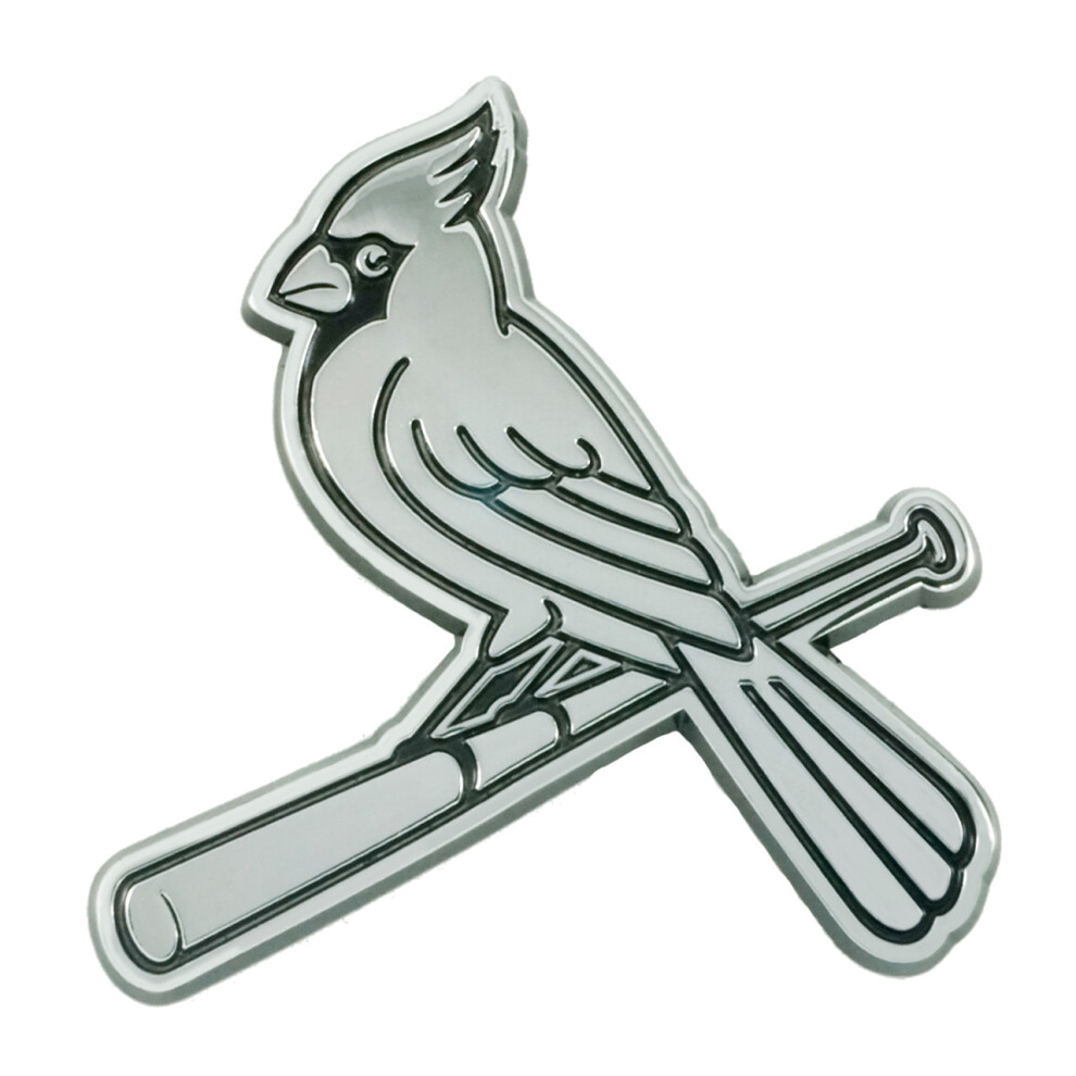 St. Louis Cardinals Auto Emblem Premium Metal Chrome 842281170498