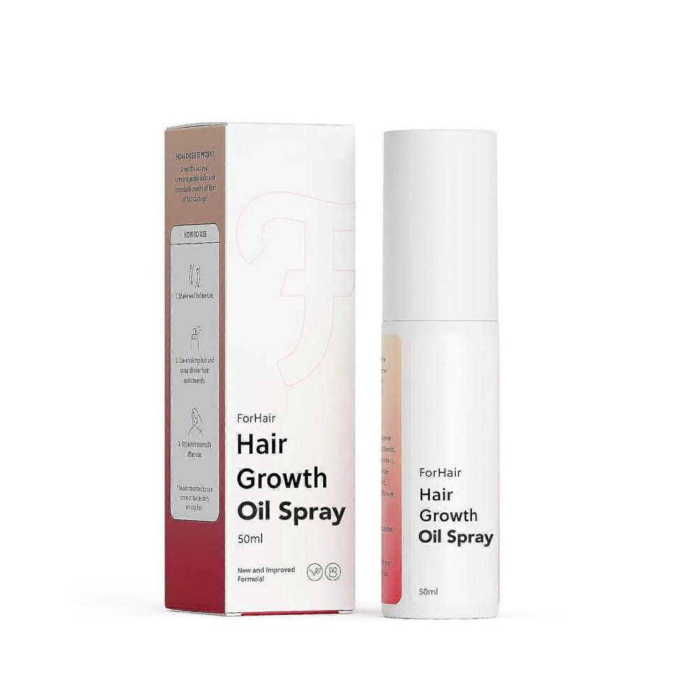 (3PCS) Hair Regrowth Spray - Advanced Hair Growth Oil Spray - Non-Greasy Hormone Free Formula - Promotes Thicker Natural Hair, Damage Repair, Loss Pre