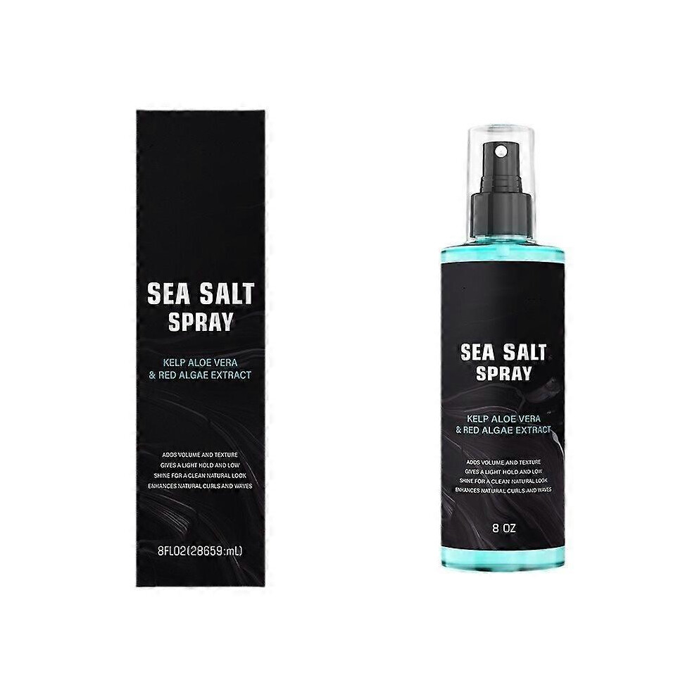 Red (2Pcs) Sea Salt Spray For Hair - Hair Texturizing Spray With Kelp, Aloe Vera And Algae Extract - Surf Spray To Add Volume And Texture Sea Salt Spr