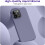 (iPhone 15 Pro Max case, Lavender) Compatible with iPhone 15 Pro Max Case, Silicone Shockproof Slim Thin Phone Case for iPhone 15 Pro Max (6.7 inch) 2