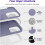 (iPhone 15 Pro Max case, Lavender) Compatible with iPhone 15 Pro Max Case, Silicone Shockproof Slim Thin Phone Case for iPhone 15 Pro Max (6.7 inch) 3