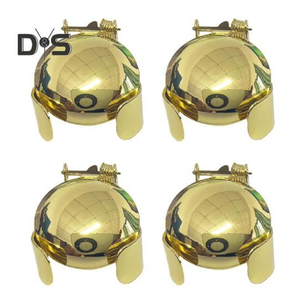 (as the picture, B) 4pcs/set Automatic Candle Extinguisher Metal Round Heart Star Candle Wick Flame Snuffer Clip Adjustable Putting Out Candle Stopper Candle Accessories