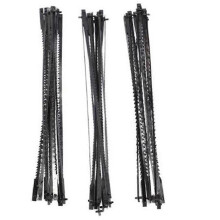 (As show, One size) 36Pcs Scroll Saw Blades 127mm Carbon Steel Fretsaw Blades with Pin 15/18/24 Teeth Standard Fine Cut