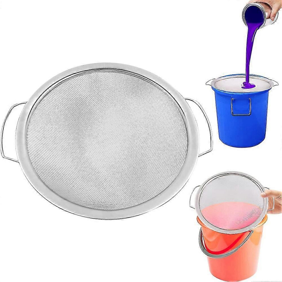 (As show, One size) 60 Mesh 304 Stainless Steel Fine Mesh Paint Strainer compatible with 5 Gallon Bucket, Paint Bucket Filter Impur-image-OPC-PH69M2G-NEW