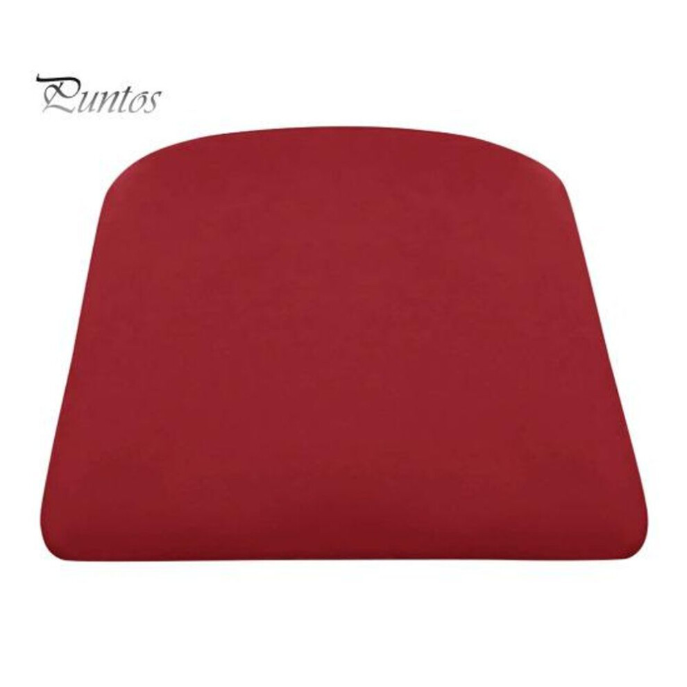 (red, 1pc) Chair Cover for Chairs Fans Bedside Tables Buckets Elastic Fabric Regularly Fit DIY Multi-Use Protector Washable Reusable Chair Seat Pad Sleeve for