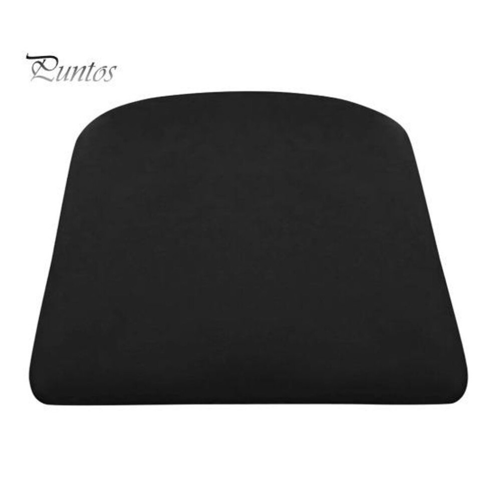 (black, 1pc) Chair Cover for Chairs Fans Bedside Tables Buckets Elastic Fabric Regularly Fit DIY Multi-Use Protector Washable Reusable Chair Seat Pad Sleeve for