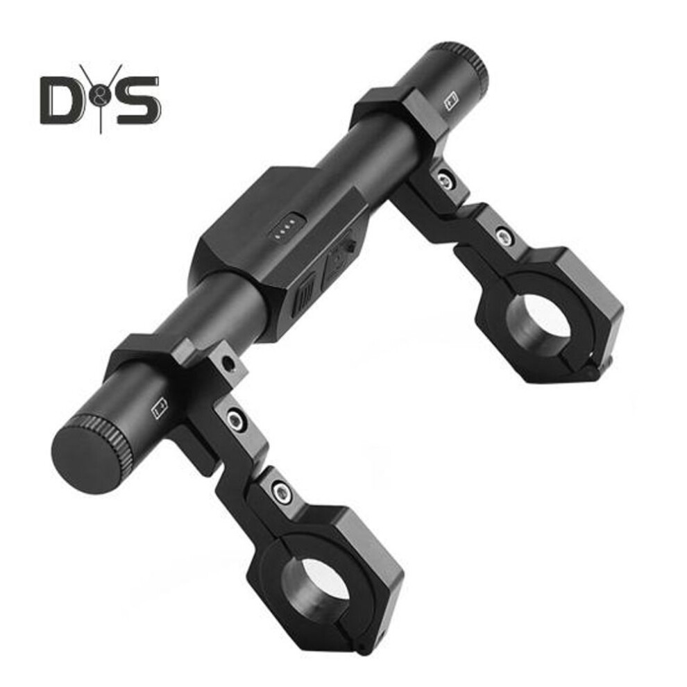 Bicycle Handlebar Extender Lamp 6 Modes Adjustable Lightweight Waterproof Bike Handlebar Extension Rack with LED Light Bike Accessories