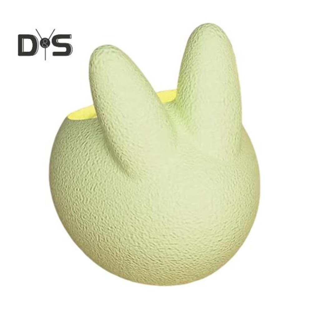 (light green) Rabbit Candle Holder Handmade Resin Bunny Candlestick Desktop Rabbit Tealight Candle Holder For Living Room Bedroom Decor
