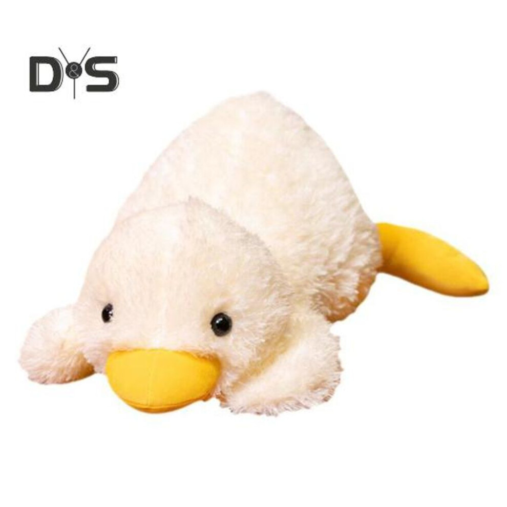 (As The Picture, S) Duck Plush Doll Stuffed Animal Soft Duck Plush Pillows Kawaii Hugging Duck Plushie Toys Gift For Kids Christmas Birthday White