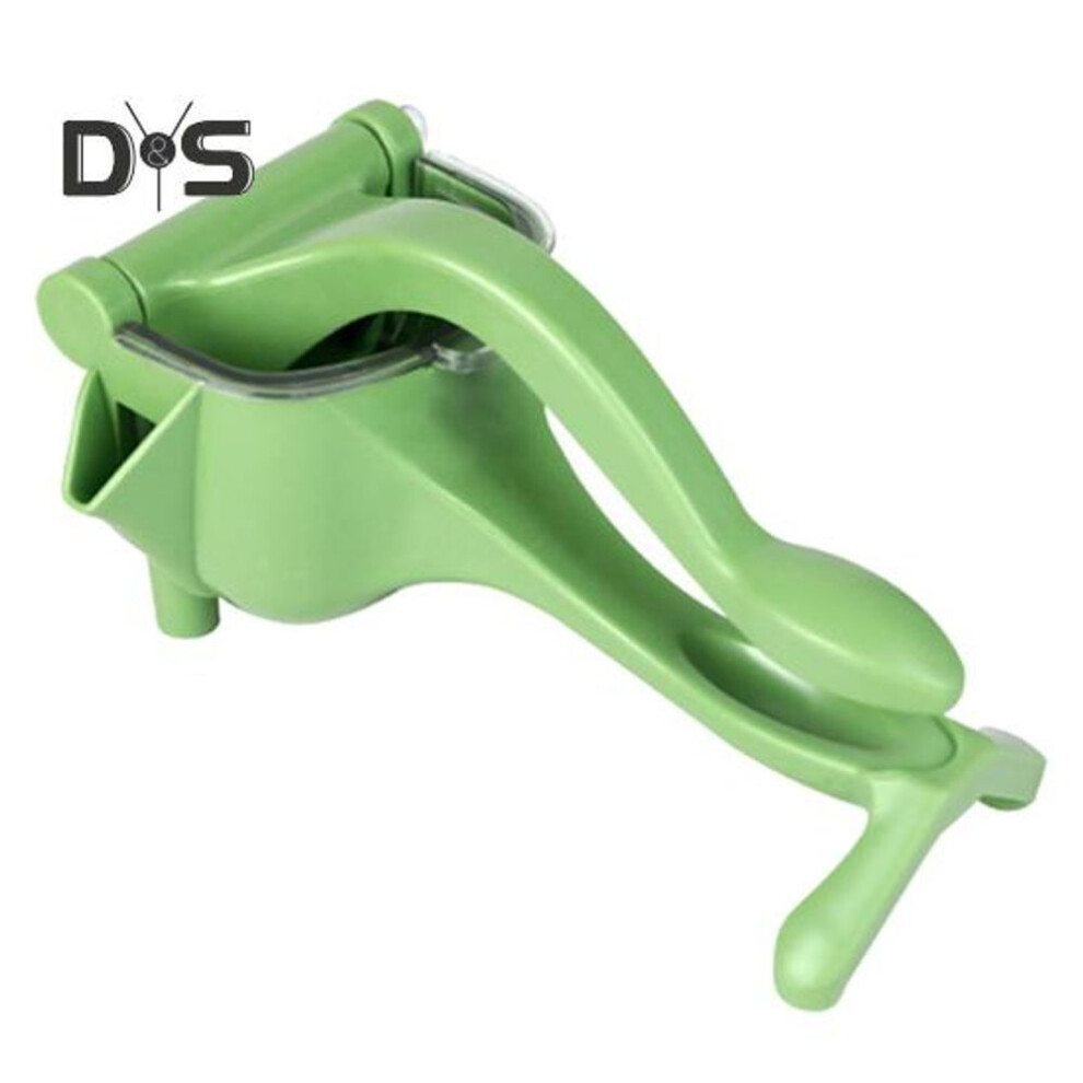 (green) Fruit Squeezer Labor saving Ergonomic Design Useful Handheld Small Juicer Fruit Squeezer