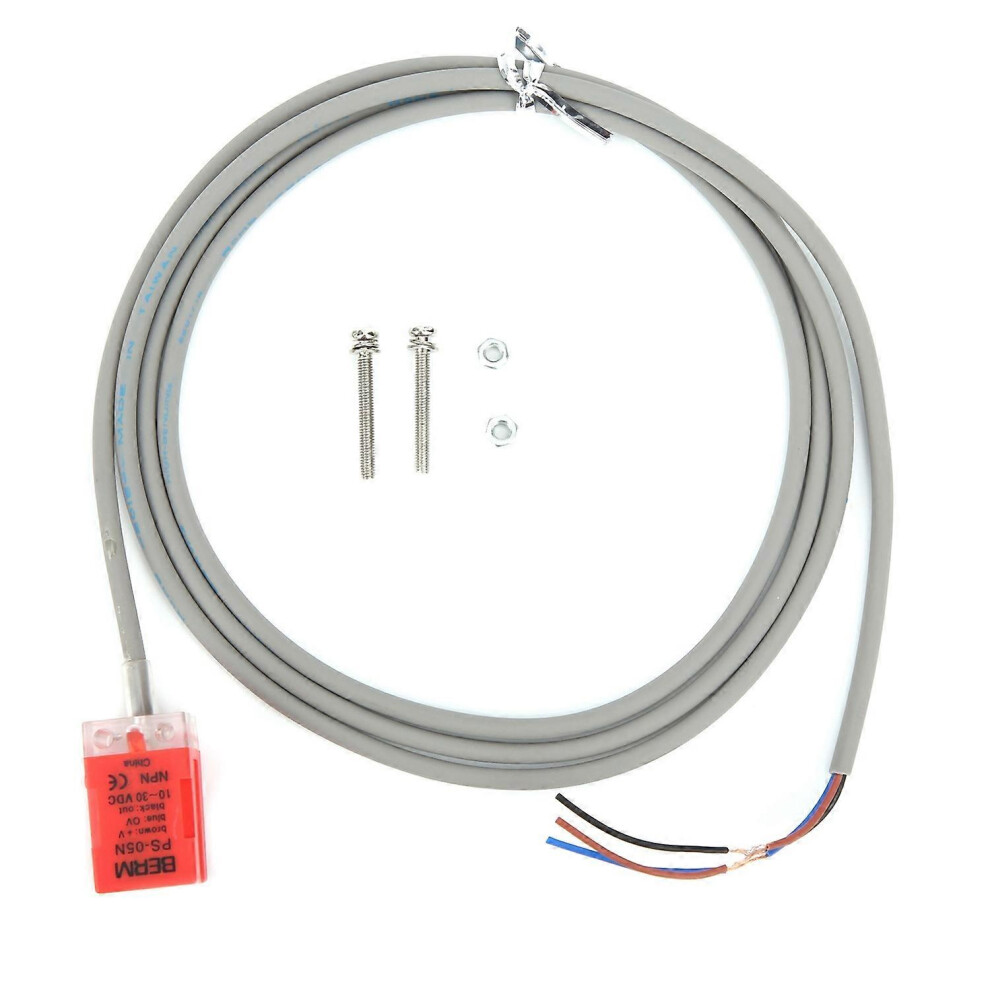 (As Show, One Size) Berm Proximity Switch 5Mm Induction Distance Dc 3-Wire Inductive Sensor Dc10-30V Ps-05N 6909775594070
